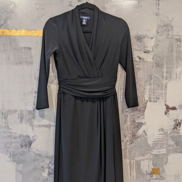 Chaps S V Neck Dress - Picture 1 of 4